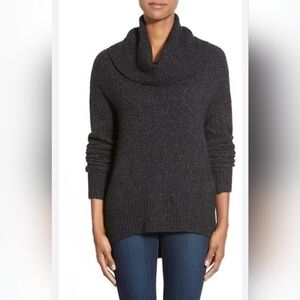 Michael Kors Oversized Gray Long Sleeve Cowl Neck Sweater XL